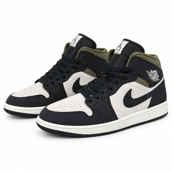 Jordan Other - Nike Air Jordan 1 Mid SE Light Orewood Brown Off Noir HV4091-102 Men’s Size 11